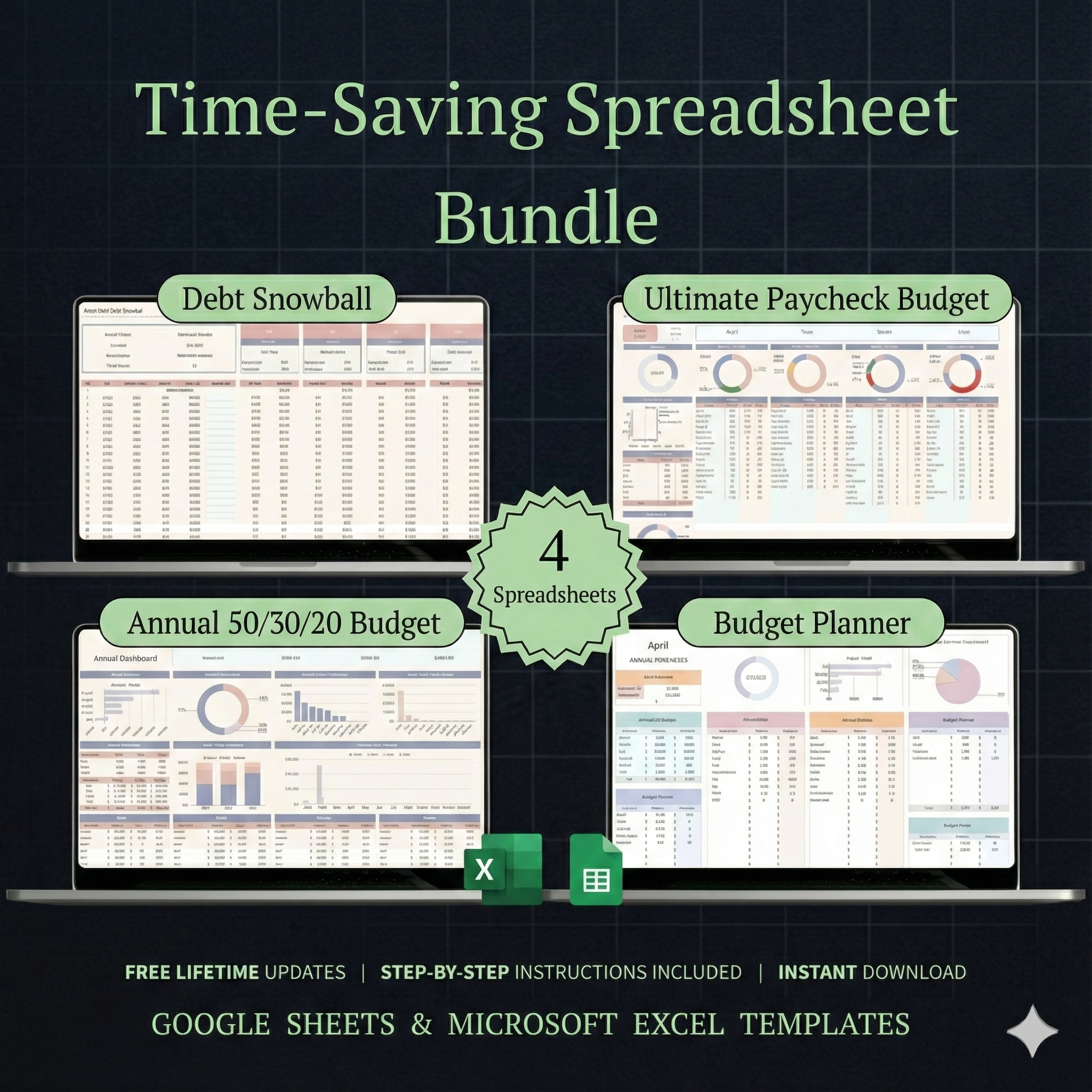 Time-Saving Spreadsheet Bundle